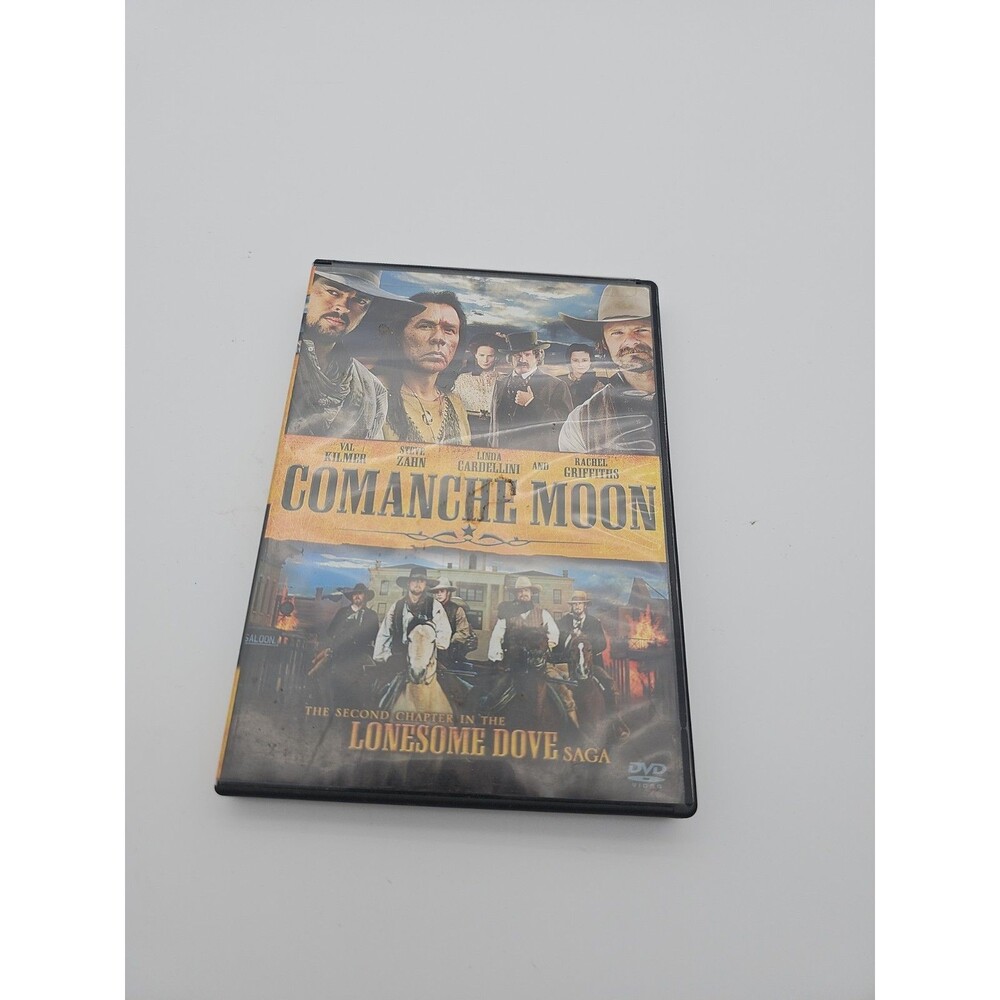 Comanche Moon DVD Used Lonesome Dove Saga Western TV Mini Series 2 Discs